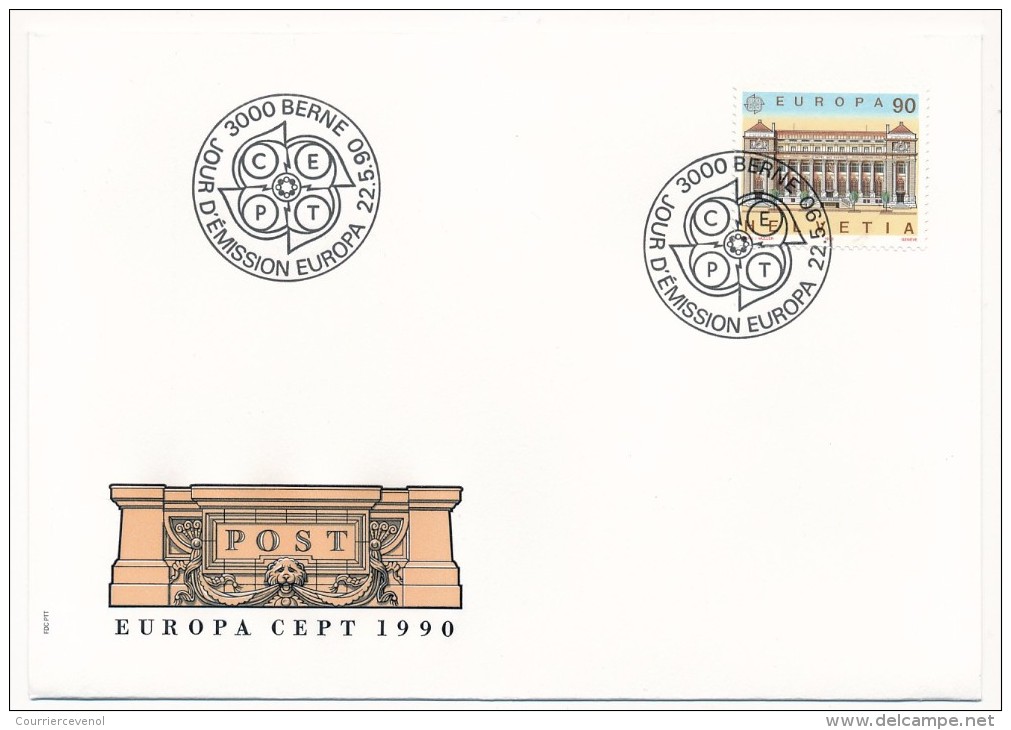 SUISSE -  FDC 2005 - EUROPA - 3 Enveloppes (2 Séries) - FDC