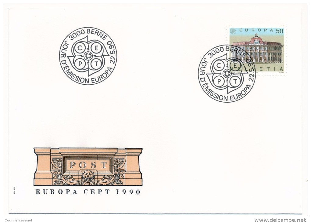 SUISSE -  FDC 2005 - EUROPA - 3 Enveloppes (2 Séries) - FDC