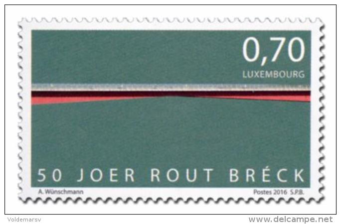 Luxembourg 2016 Mih. 2102 Red Bridge In City Of Luxembourg MNH ** - Unused Stamps