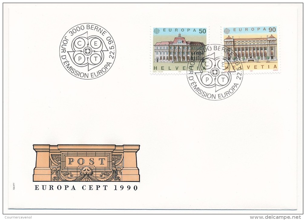 SUISSE -  FDC 2005 - EUROPA - 1 Enveloppe - 1990