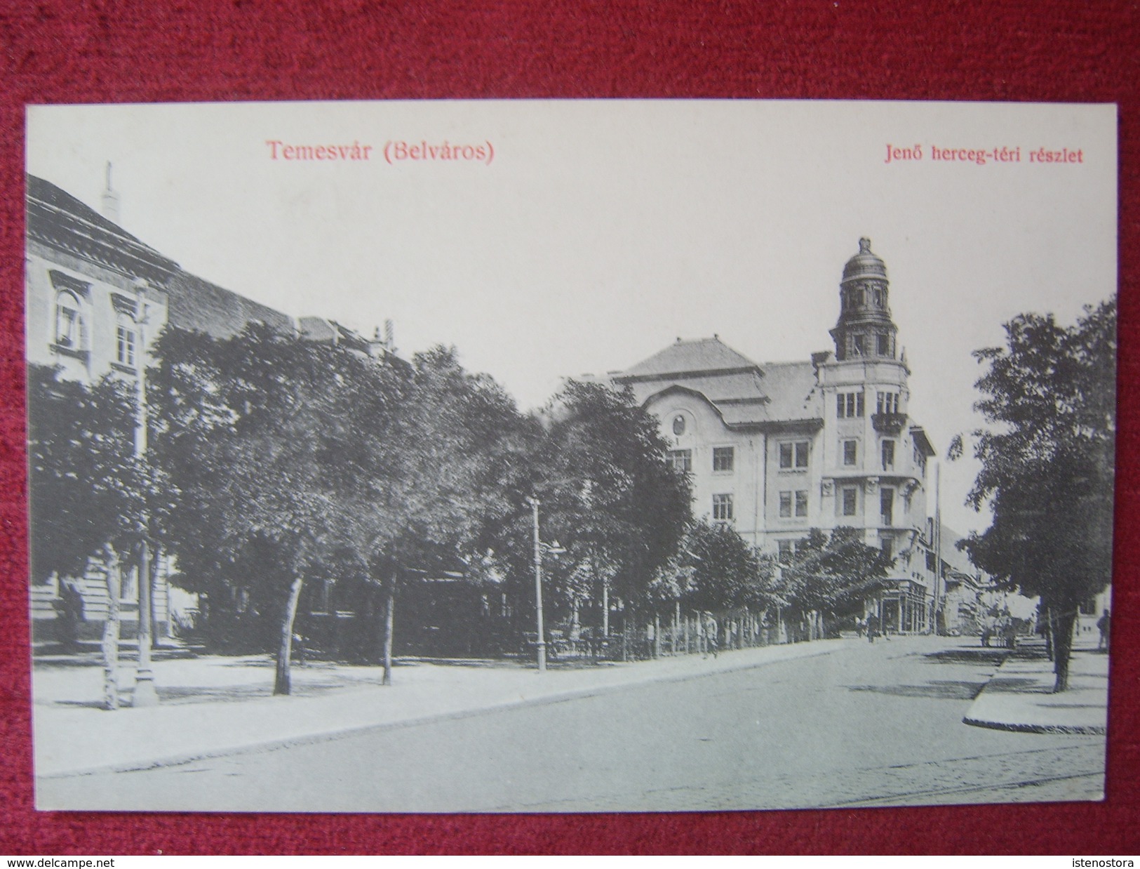 ROMANIA - TIMISOARA / HUNGARY - TEMESVAR / JENO HERCEG TÉR / 1912 - Romania