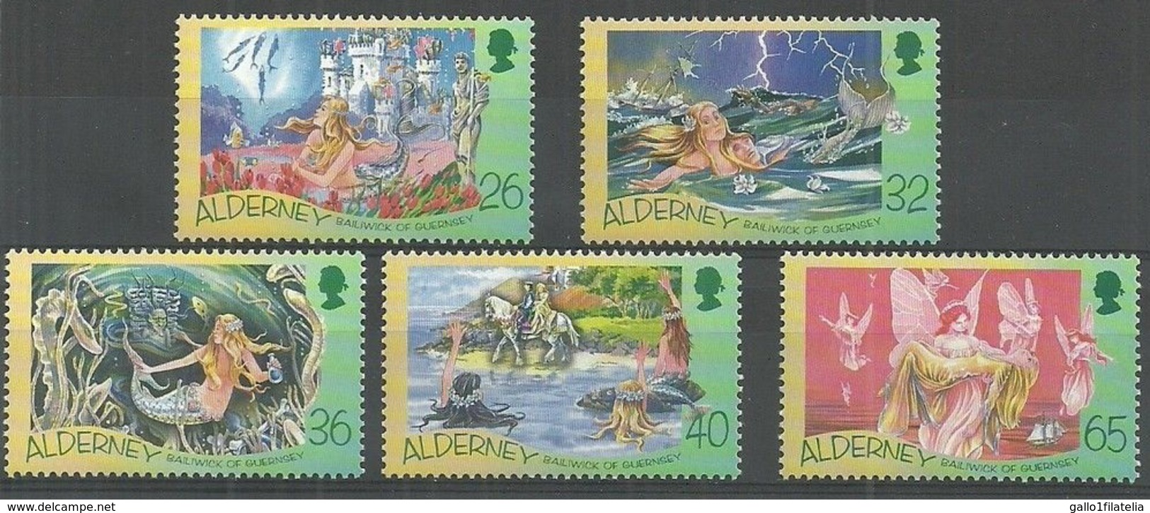 2005 - ALDERNEY - BICENTENARIO DELLA NASCITA DI H. CH. ANDERSEN / BICENTENNIAL OF BIRTH OF H. CH. ANDERSEN. MNH - Alderney