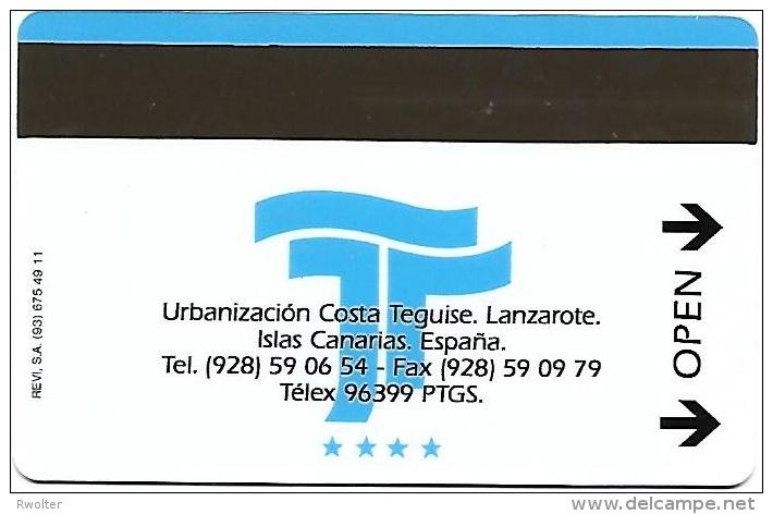 @ + CLEF D´HÔTEL : Teguise Playa**** (Espagne - Canarias) - Hotel Key Cards