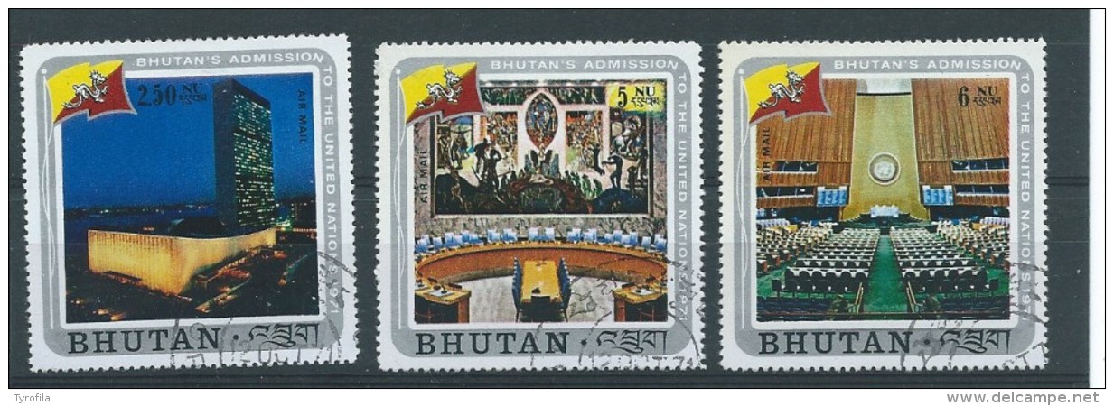 Bhutan    Y  /T    Luchtpost       106 / 108        (O) - Bhutan