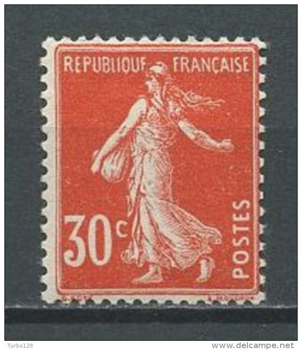 FRANCE 1921  N° 160 ** Neuf  = MNH  TTB  Cote 20 € Semeuse Fond Plein - Neufs