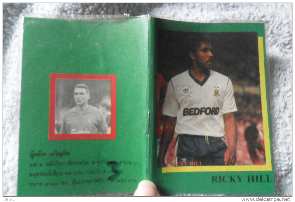 Small Agenda Ricky Hill Vintage Soccer Calcio Football - Autres & Non Classés