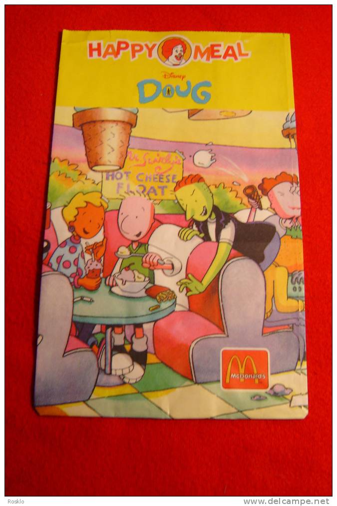 MAC DONALD / DOUG / DISNEY  / SAC HAPPY MEAL 2000 / PARFAIT ETAT - McDonald's