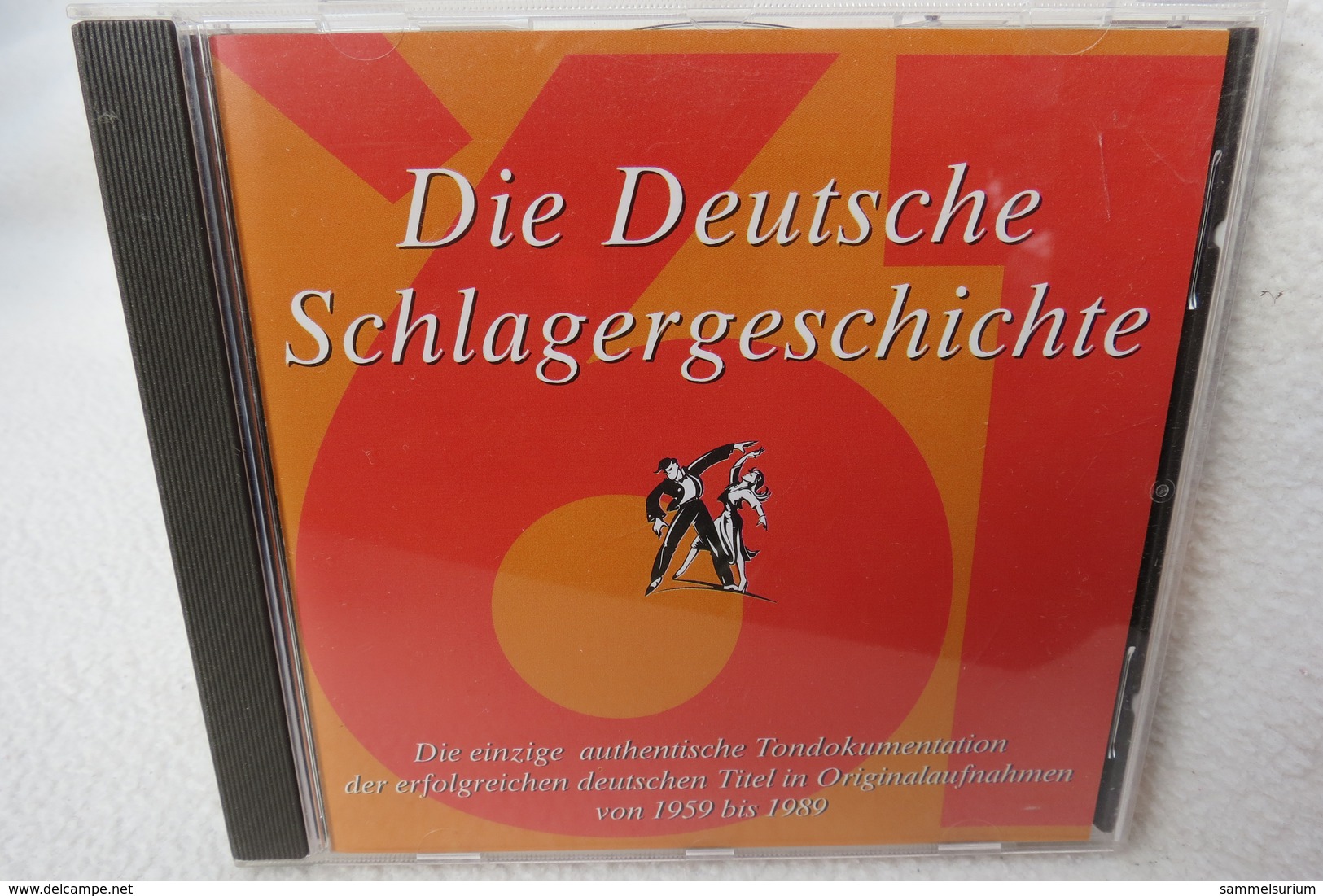CD "Die Deutsche Schlagergeschichte 1961" Authentische Tondokumentation Erfolgreicher Dtsch. Titel Im Original 1959-1989 - Otros - Canción Alemana