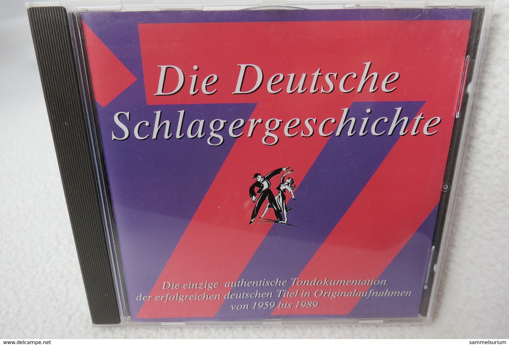 CD "Die Deutsche Schlagergeschichte 1977" Authentische Tondokumentation Erfolgreicher Dtsch. Titel Im Original 1959-1989 - Otros - Canción Alemana