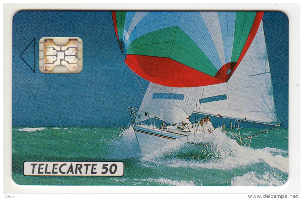 FRANCE D538 VOILIER PLAISANCE 50U 1000 Ex ANNEE 1990 Cote 50€ - Telefoonkaarten Voor Particulieren