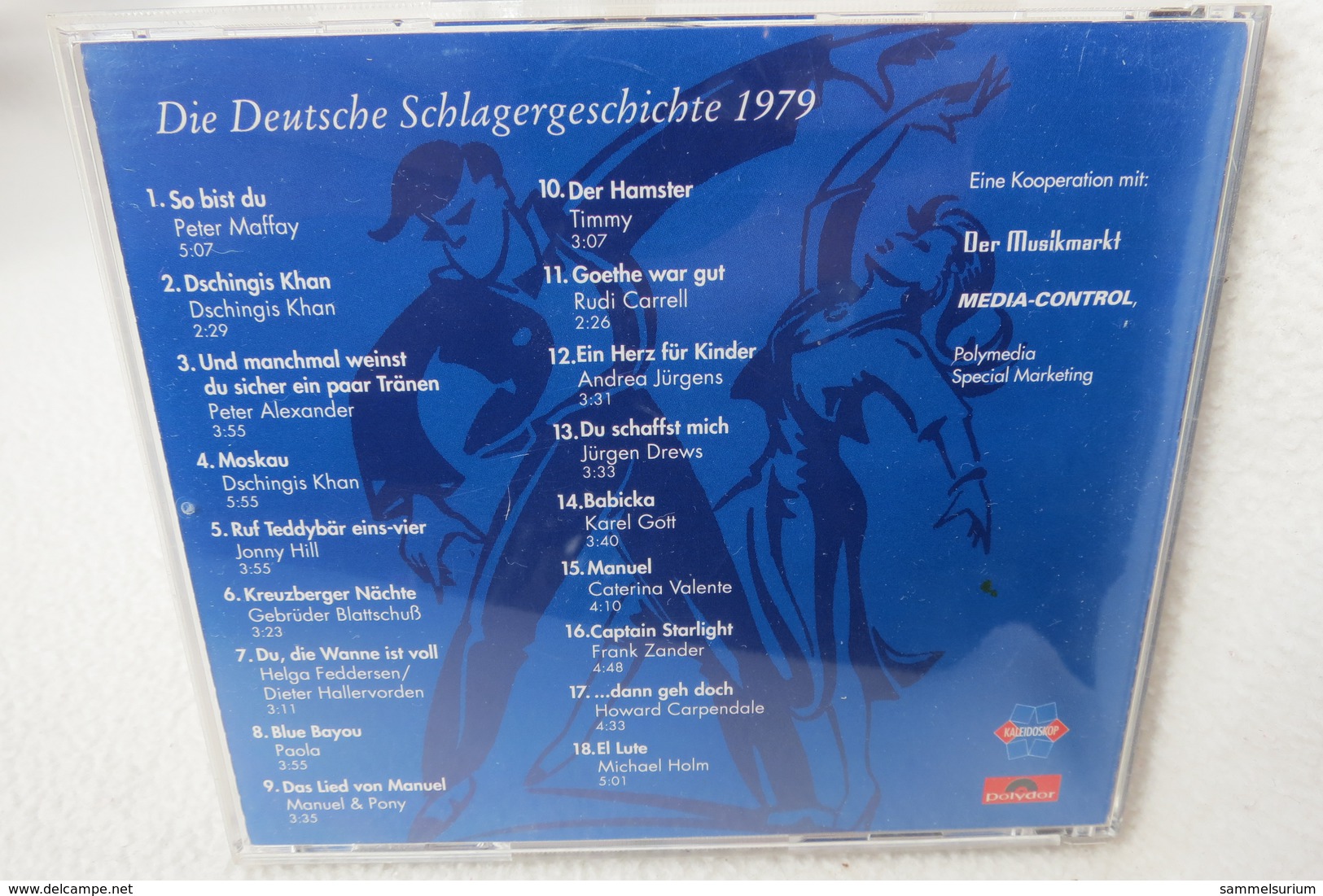 CD "Die Deutsche Schlagergeschichte 1979" Authentische Tondokumentation Erfolgreicher Dtsch. Titel Im Original 1959-1989 - Andere - Duitstalig