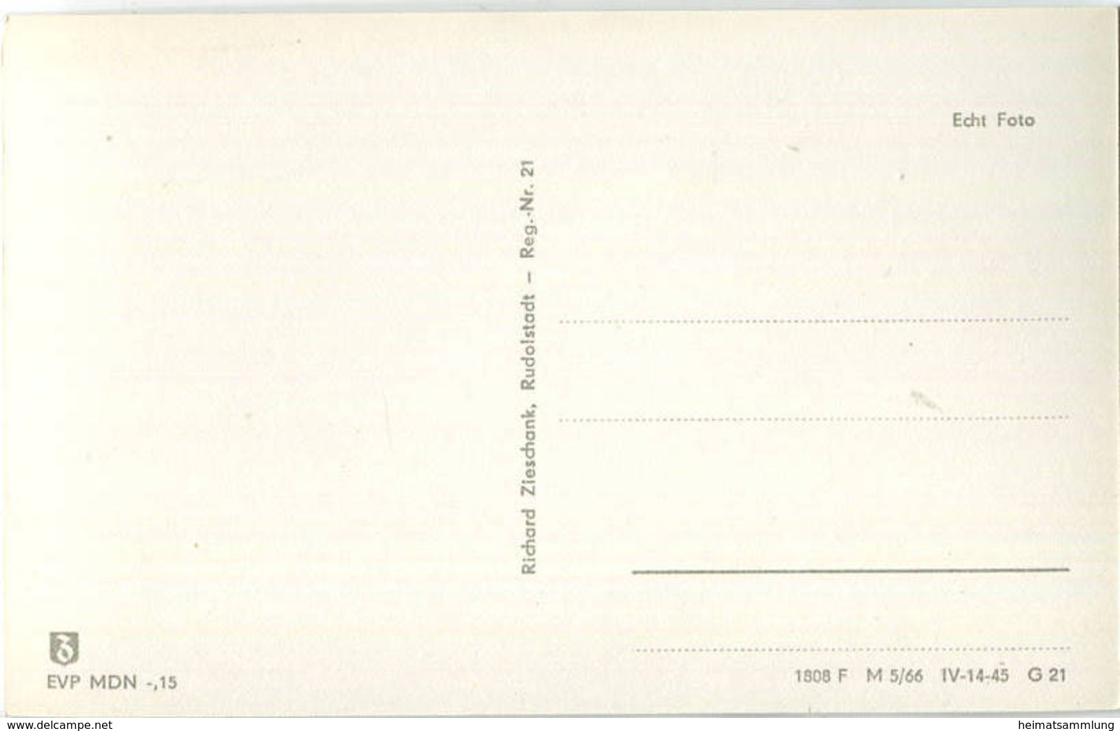 Masserberg - Foto-AK 60er Jahre - Verlag Richard Zieschank Rudolfstadt - Masserberg