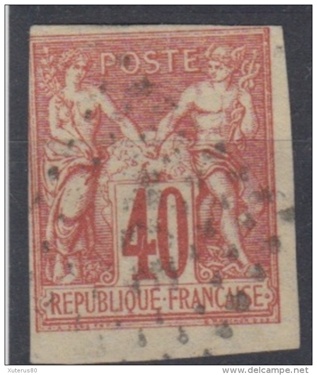 #108# COLONIES GENERALES N° 27 Oblitéré Losange MQE (Martinique) - Sage