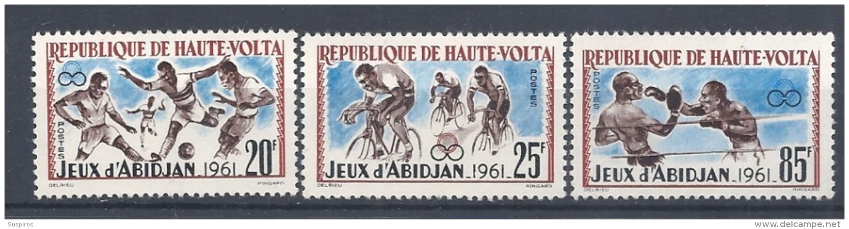 ALTO VOLTA  1962 Abidjan Games      MNH - Alto Volta (1958-1984)