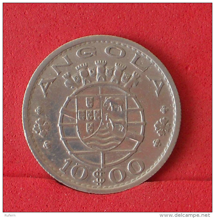 ANGOLA 10 ESCUDOS 1952 - 5 GRS - 0,720 SILVER   KM# 73 - (Nº16567) - Angola