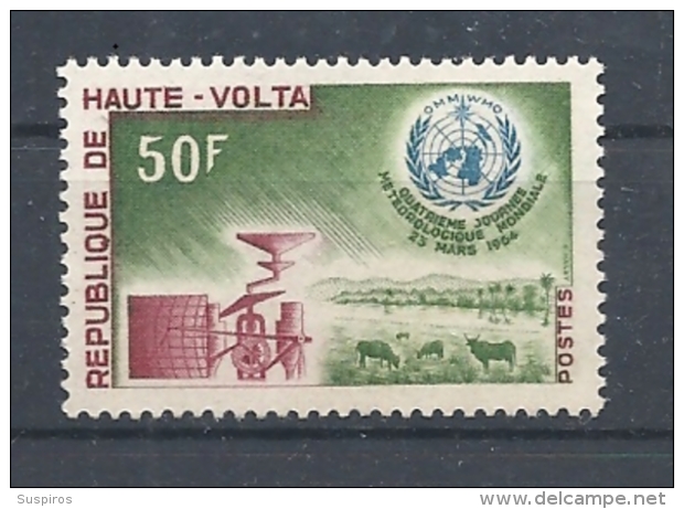 ALTO VOLTA   1964 World Meteorological Day         MNH - Alto Volta (1958-1984)