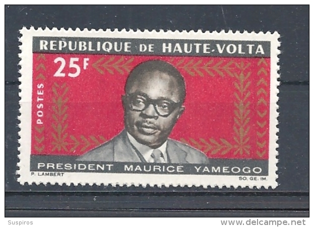 ALTO VOLTA   1965 President Maurice Yameogo Commemoration, 1921-1993       MNH - Alto Volta (1958-1984)