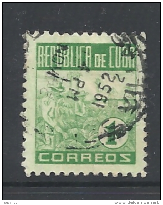 CUBA   1948 -1950 Havana Tobacco Industry - Size: 22½ X 26mm   USED - Oblitérés