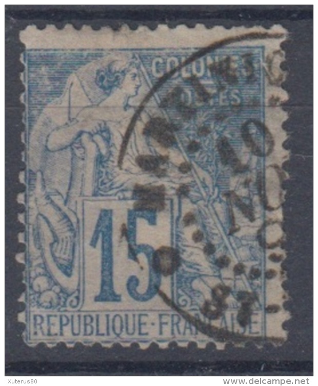 #108# COLONIES GENERALES N° 51 Oblitéré St-Esprit (Martinique) - Alphee Dubois