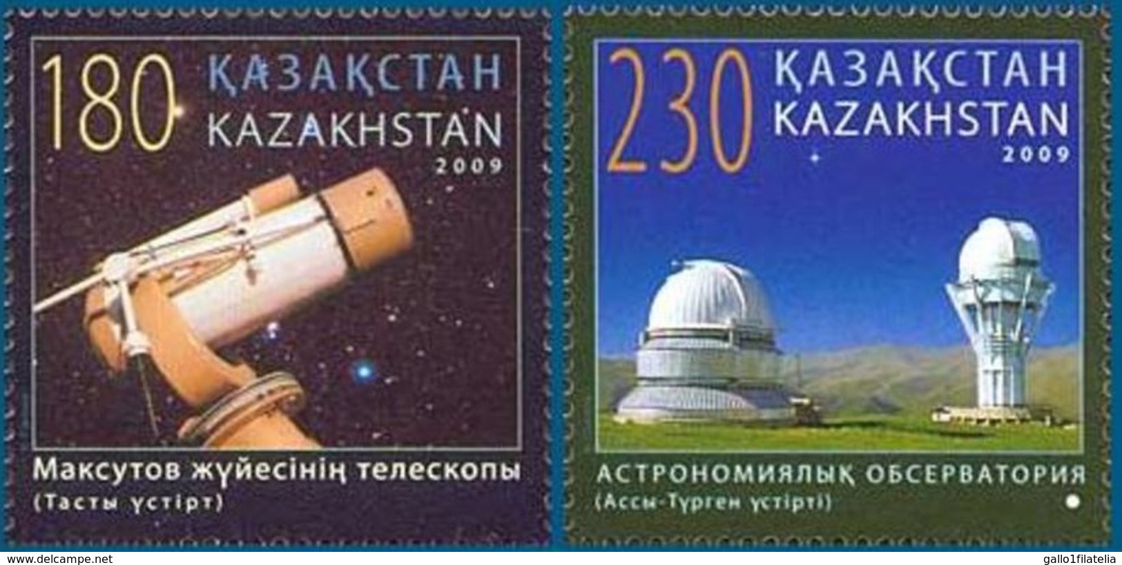 2009 - KAZAKHSTAN - ASTRONOMIA / ASTRONOMY - LOTTO MNH - Kazakhstan