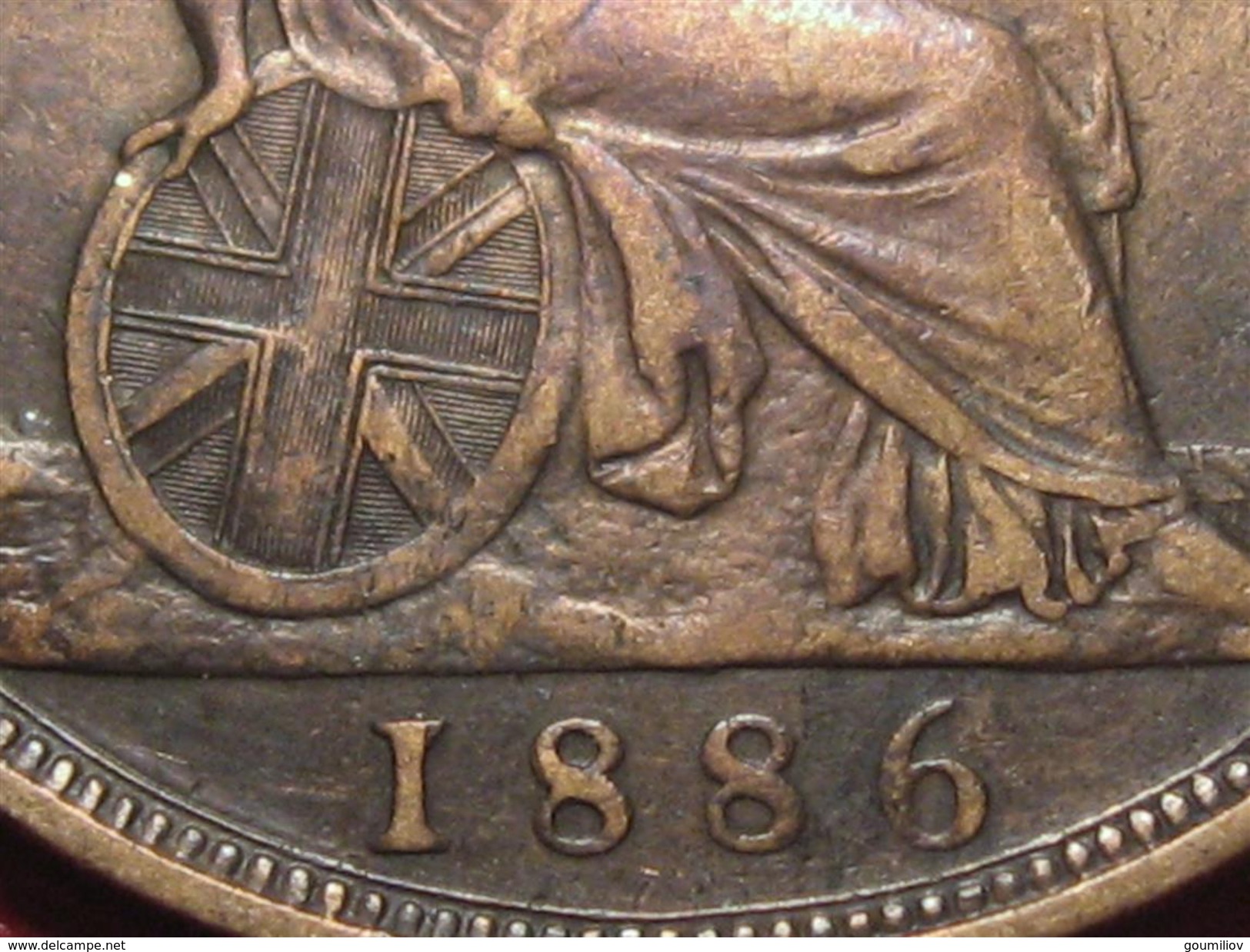 Grande Bretagne - One Penny Victoria 1886 0438 - D. 1 Penny