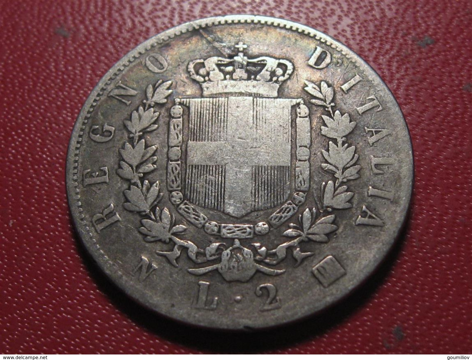 Italie - 2 Lire 1863 N BN 0359 - 1861-1878 : Victor Emmanuel II