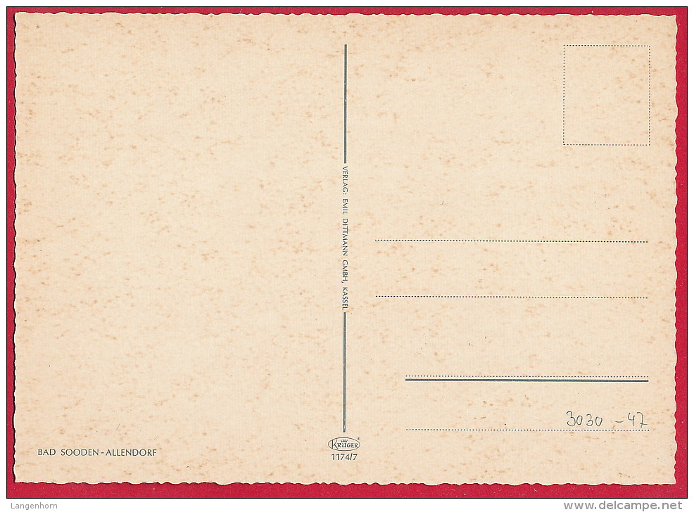 4 AK Bad Sooden-Allendorf ~ ab 1960
