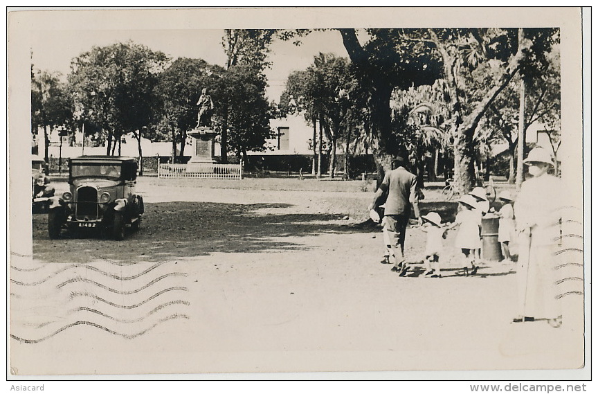 La Reunion Carte Photo 1937 De Pointe Des Galets Timbrée - Otros & Sin Clasificación