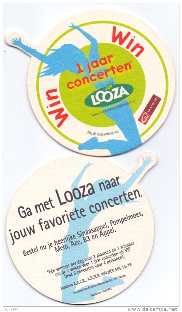 #D121-006 Viltje Looza - Beer Mats