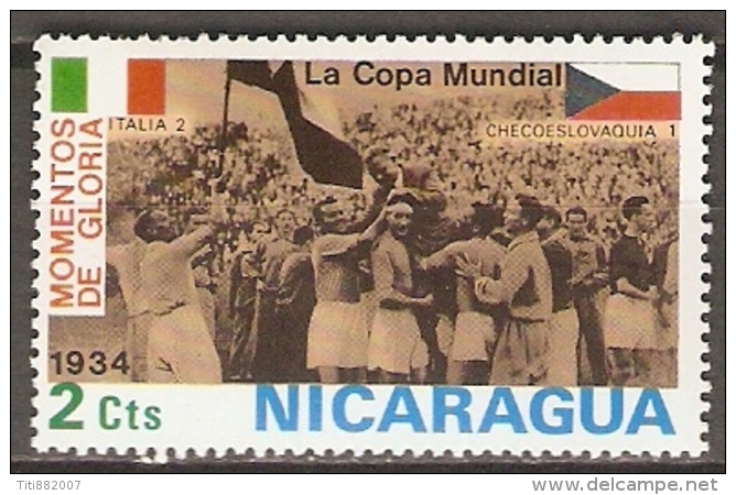 NICARAGUA    -    FOOTBALL   -    Neuf * - Neufs