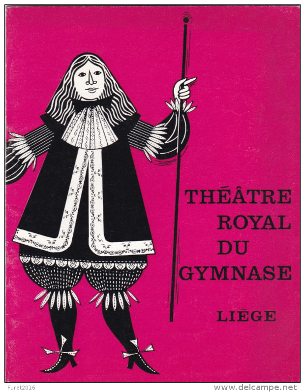 THATRE ROYAL DU GYMNASE  LIEGE - Programmes