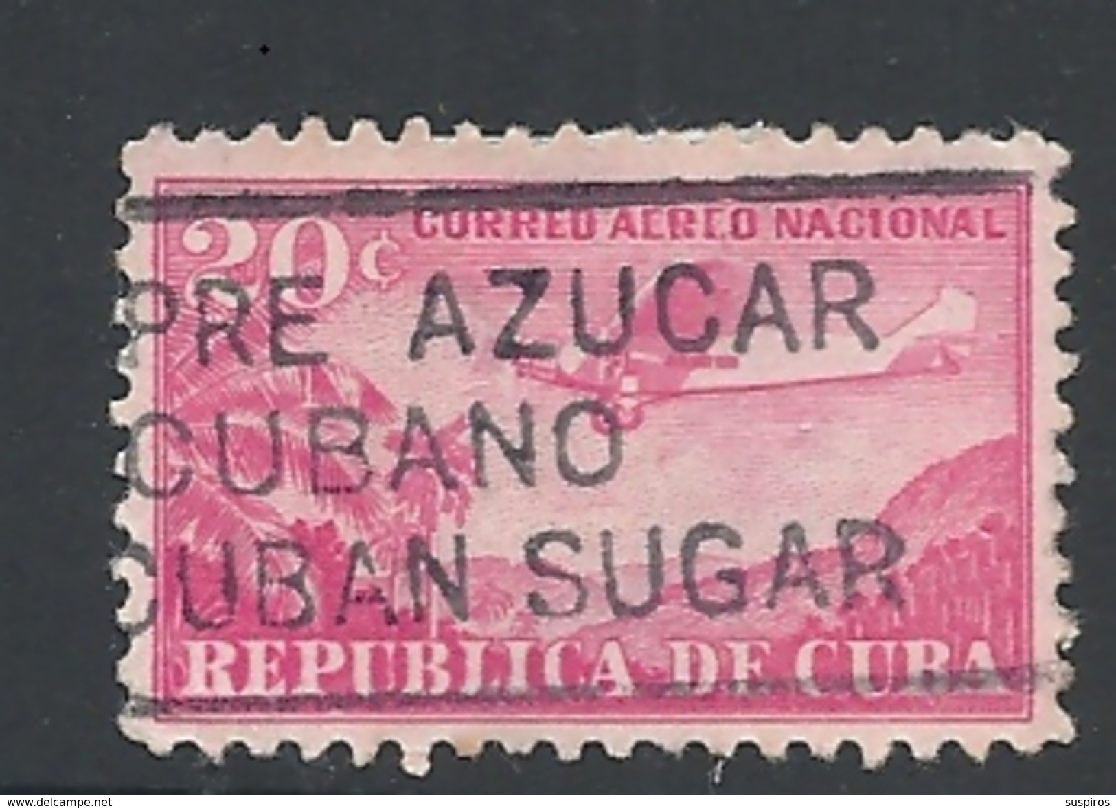 CUBA   1931 Airmail - For Domestic Use     AIRMAIL     USED - Oblitérés