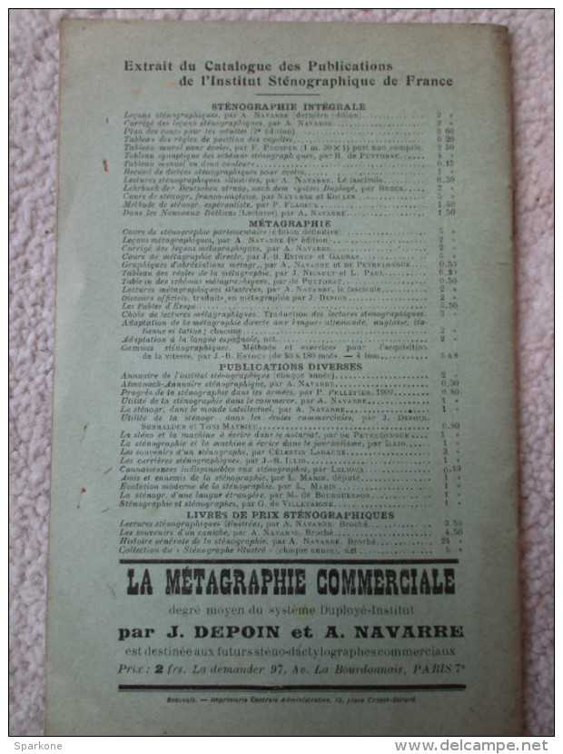 Lectures Sténographiques Illustrées "L'algérie" (A. Navarre) éditions Sténographe Illustré - 18 Ans Et Plus