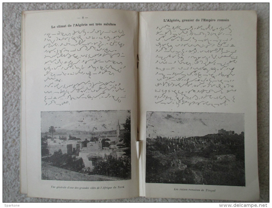 Lectures Sténographiques Illustrées "L'algérie" (A. Navarre) éditions Sténographe Illustré - 18 Ans Et Plus