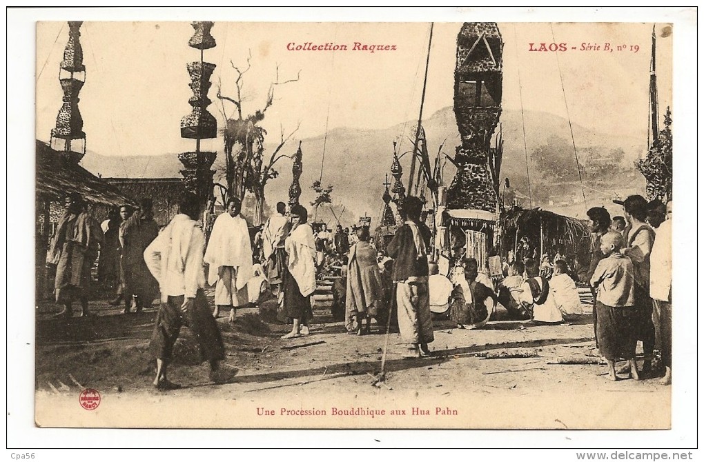 LAOS - PROCESSION Aux HUA PAHN - Laos