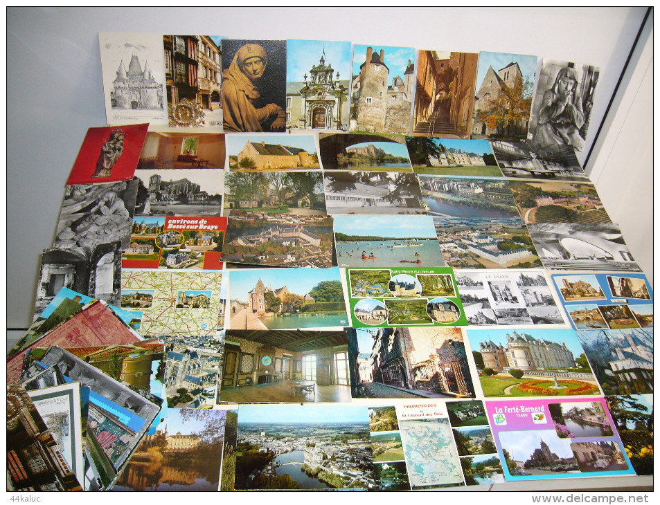 SARTHE Un Lot De 100 Cartes Postales - Autres & Non Classés