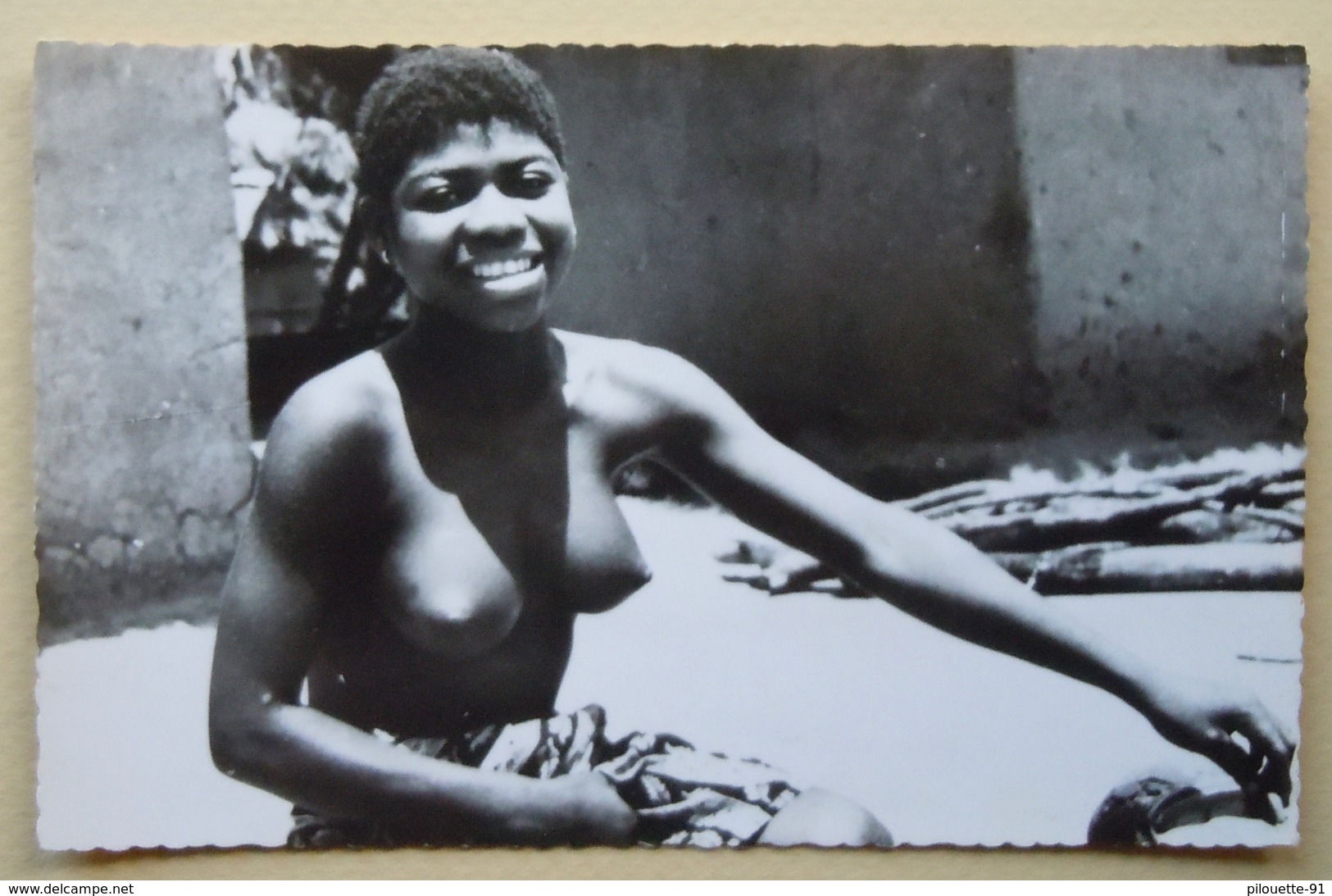 A.E.F (TOGO) AFRIQUE NOIRE Jeune Femme Ewé Seins Nus - Togo