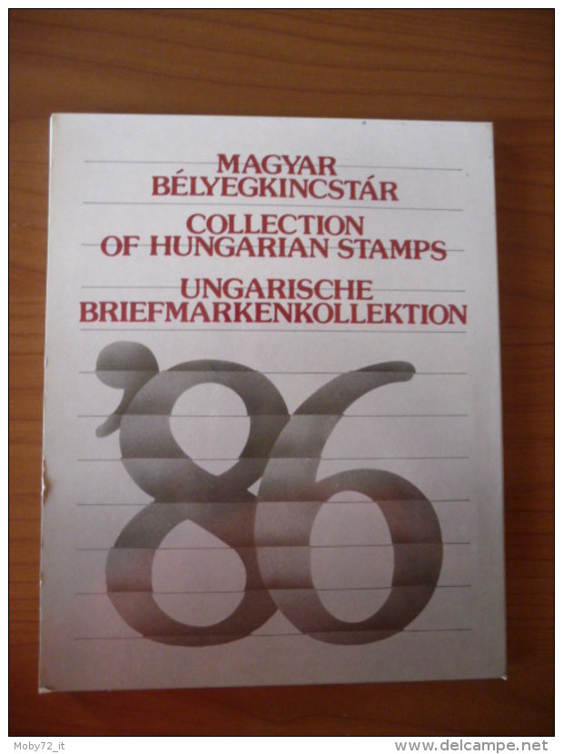 Ungheria Year Book 1986 (m64) - Années Complètes