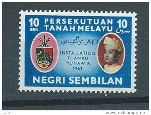 Malaisie Negri Sembilan  - Yvert N° 72 **  - Ava5704 - Negri Sembilan