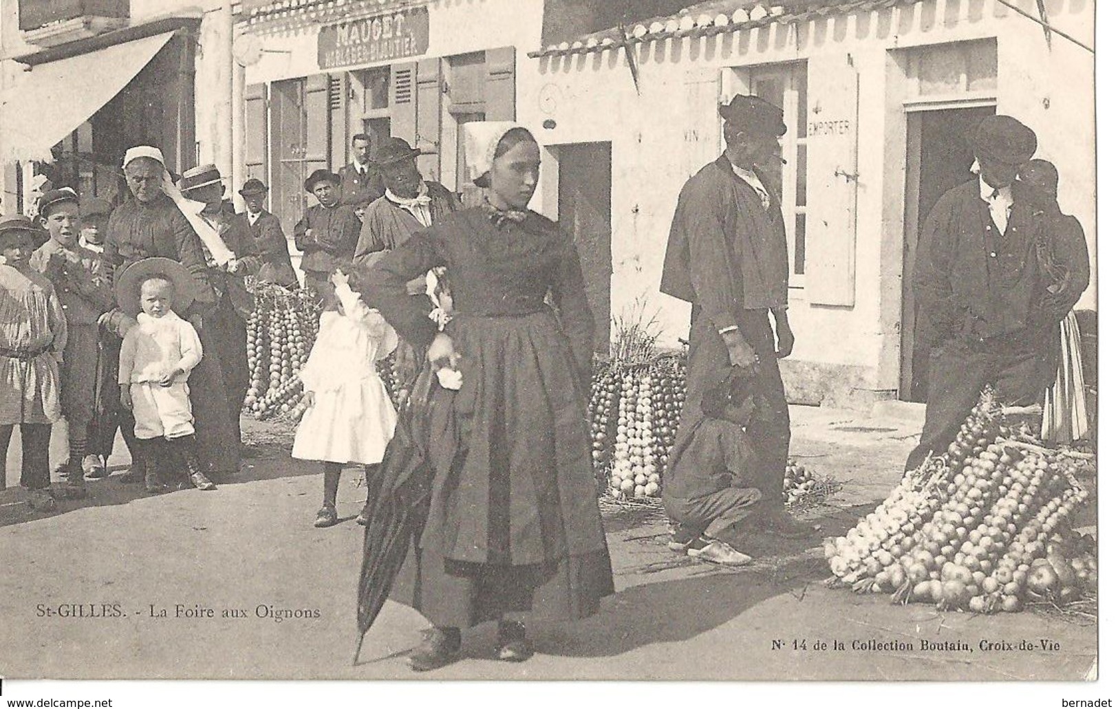 SAINT GILLES CROIX DE VIE .... LA FOIRE AUX OIGNONS - Saint Gilles Croix De Vie