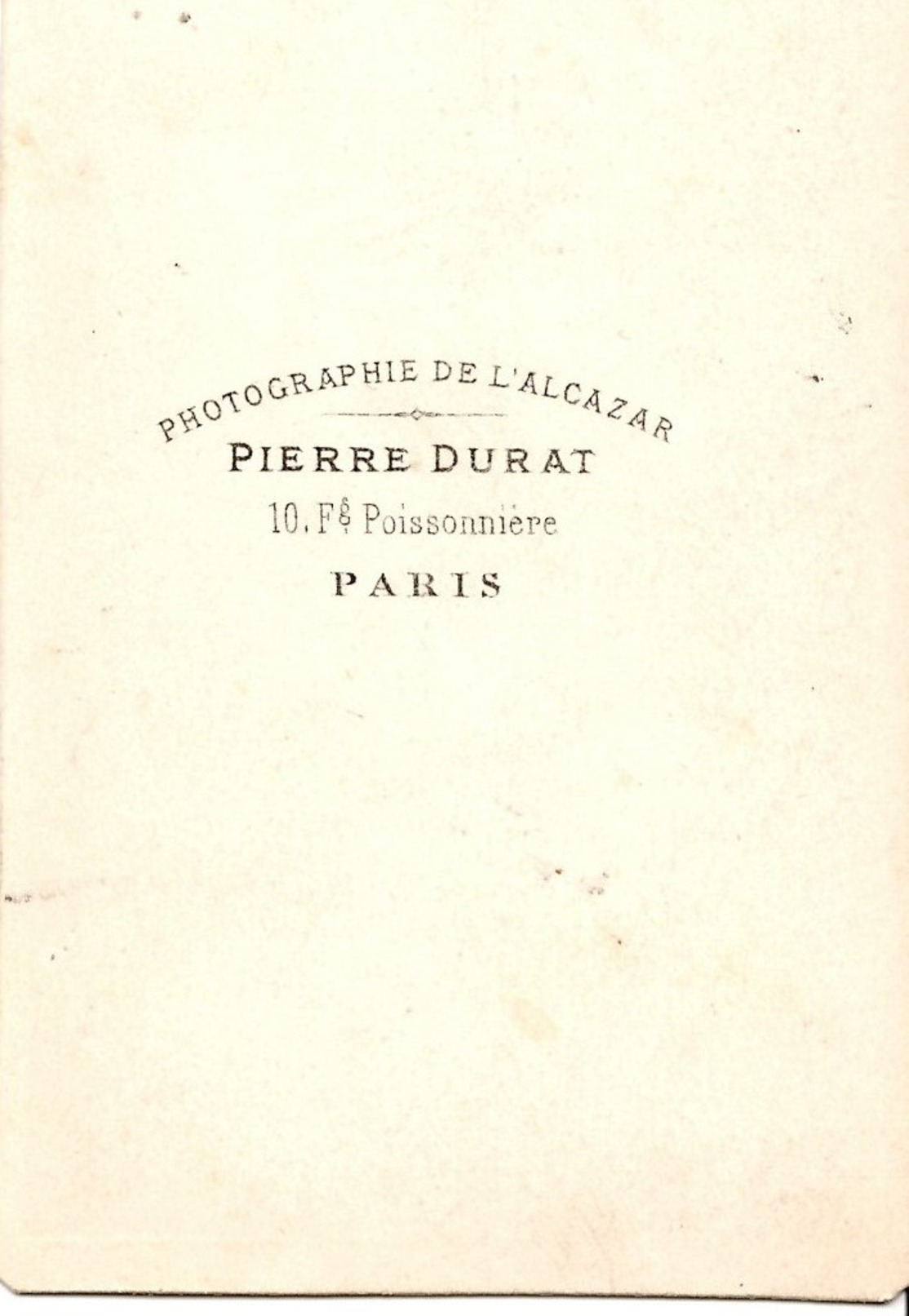 CDV PHOTOGRAPHIE FEMME - Alte (vor 1900)