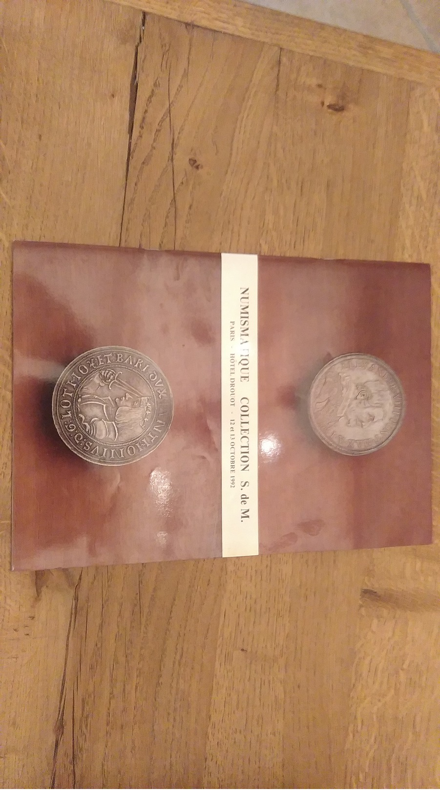 60: Numismatique Collection S De M Paris Hotel Drouot 12 13 Octobre 1992 - French