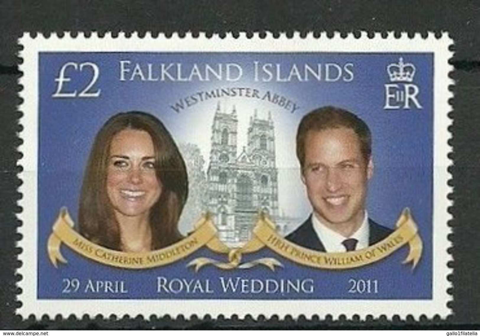 2011 - FALKLAND - NOZZE REALI / ROYAL WEDDING. MNH - Falkland