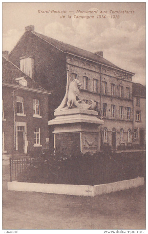 Grand-Rechain - Monument Aux Combattants De La Campagne 1914-1918 - Herve