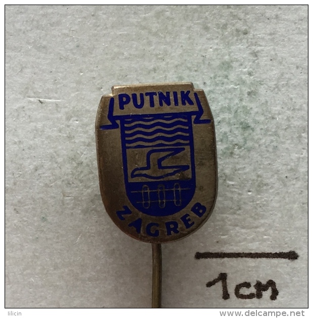 Badge (Pin) ZN003349 - Autobus Transport Putnik - Other & Unclassified