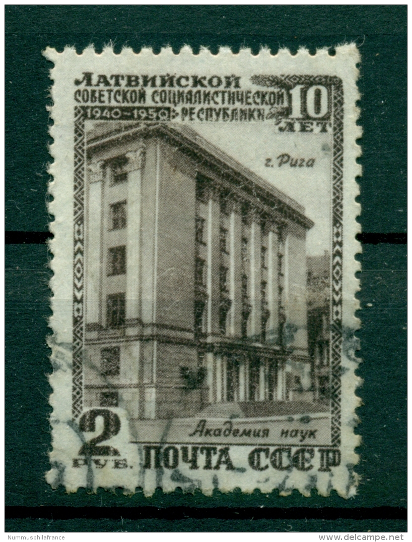 Russie - USSR 1950 - Michel N. 1499 - République De Lettonie - Usati