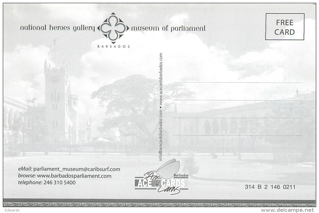 #2 Parliament, Bridgetown, Barbados Postcard Unposted - Barbados