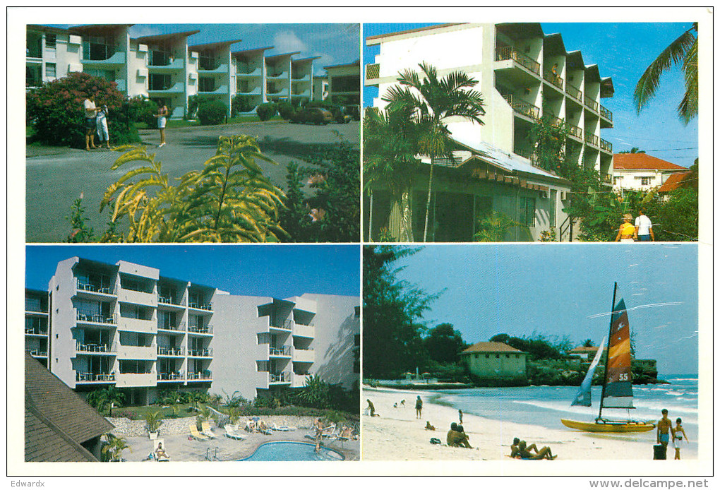 Blue Horizon Beach Apartments, Rockley, Barbados Postcard Unposted - Barbados