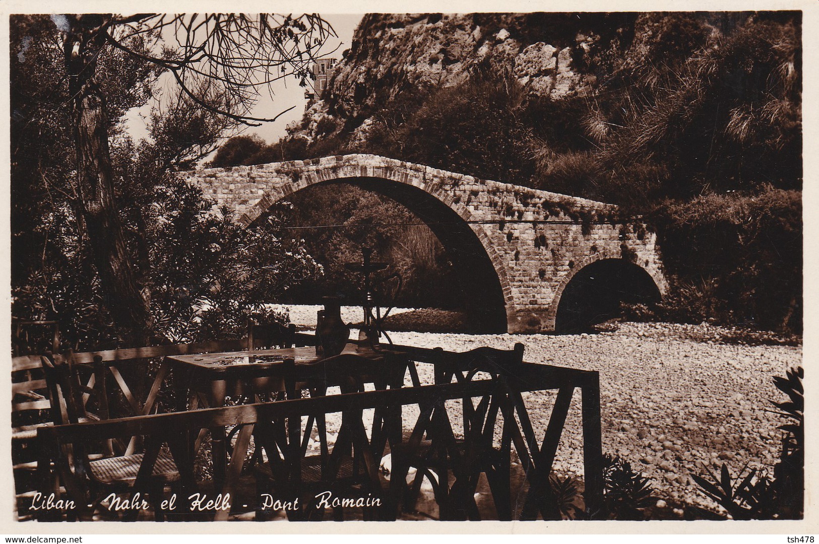 LIBAN---NAHR EL KELB--pont Romain--- Voir 2 Scans - Syrië