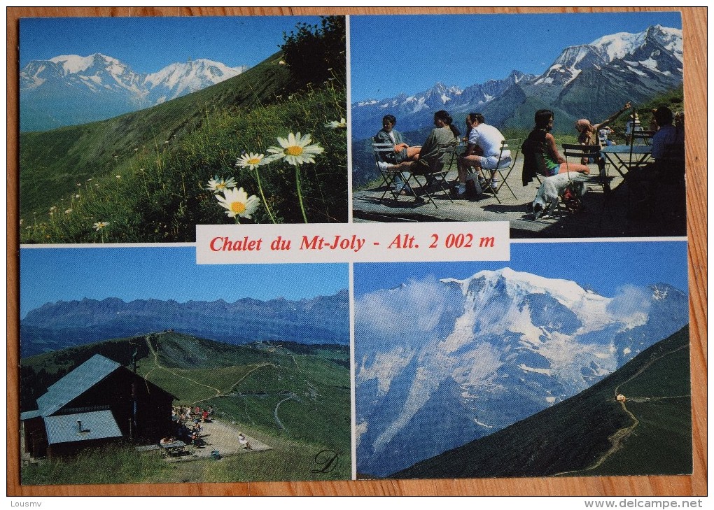 74 : St-Gervais - St-Nicolas-de-Véroce - Chalet Restaurant Du Mont-Joly - Le Plus Ancien De La Région - (n°6827) - Saint-Gervais-les-Bains